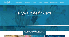 Desktop Screenshot of delfinek-bytow.pl